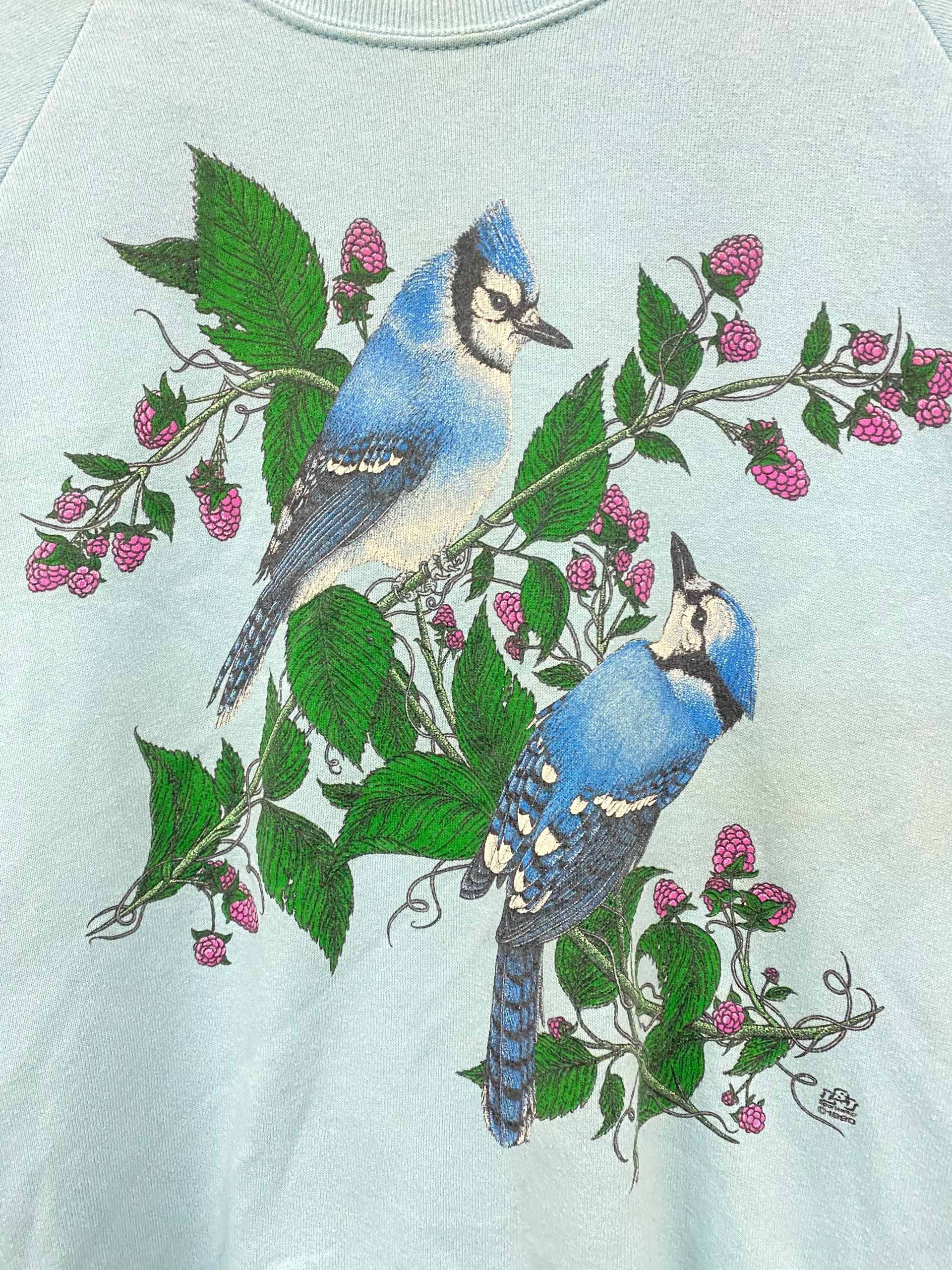 Vintage Vintage 1990 Habitat Hawaii bird sweatshirt by jerzees Size US M / EU 48-50 / 2 - 5 Thumbnail