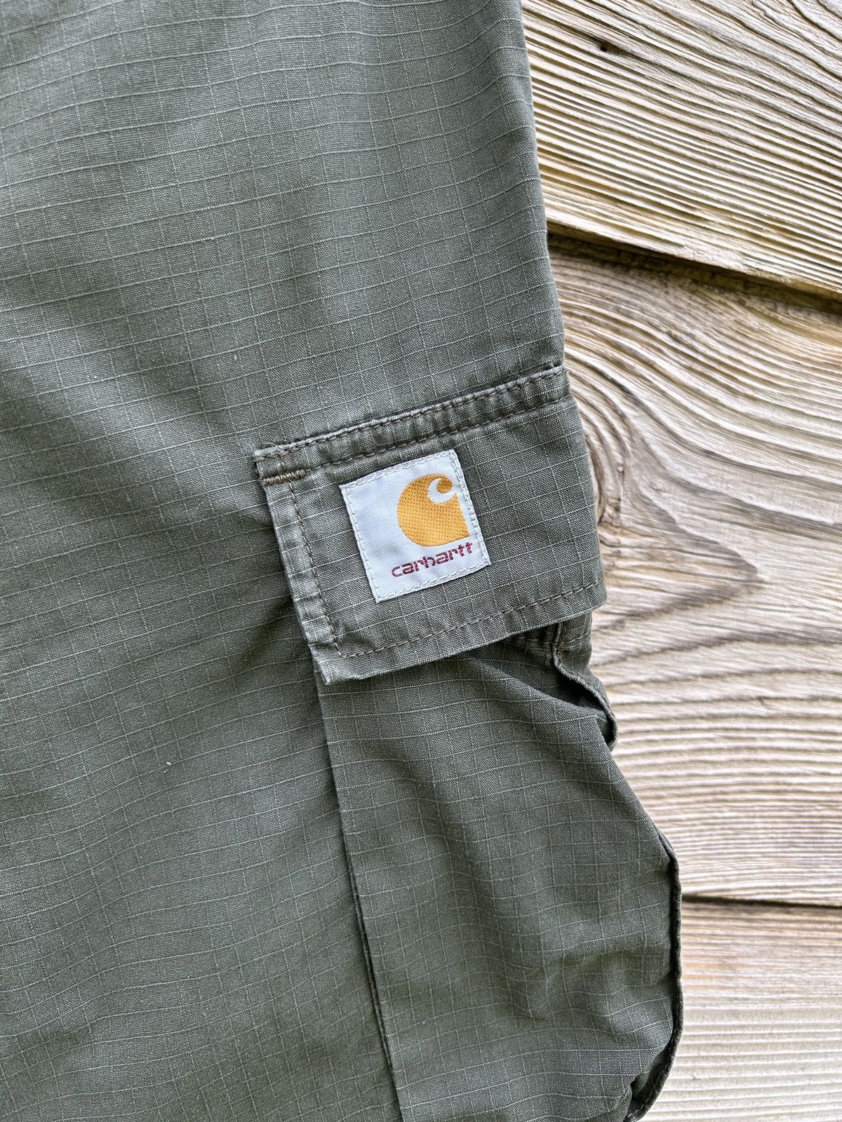 Carhartt Vintage Carhartt Cargo Bermuda Ripstop Shorts 28 Size US 28 / EU 44 - 6 Thumbnail