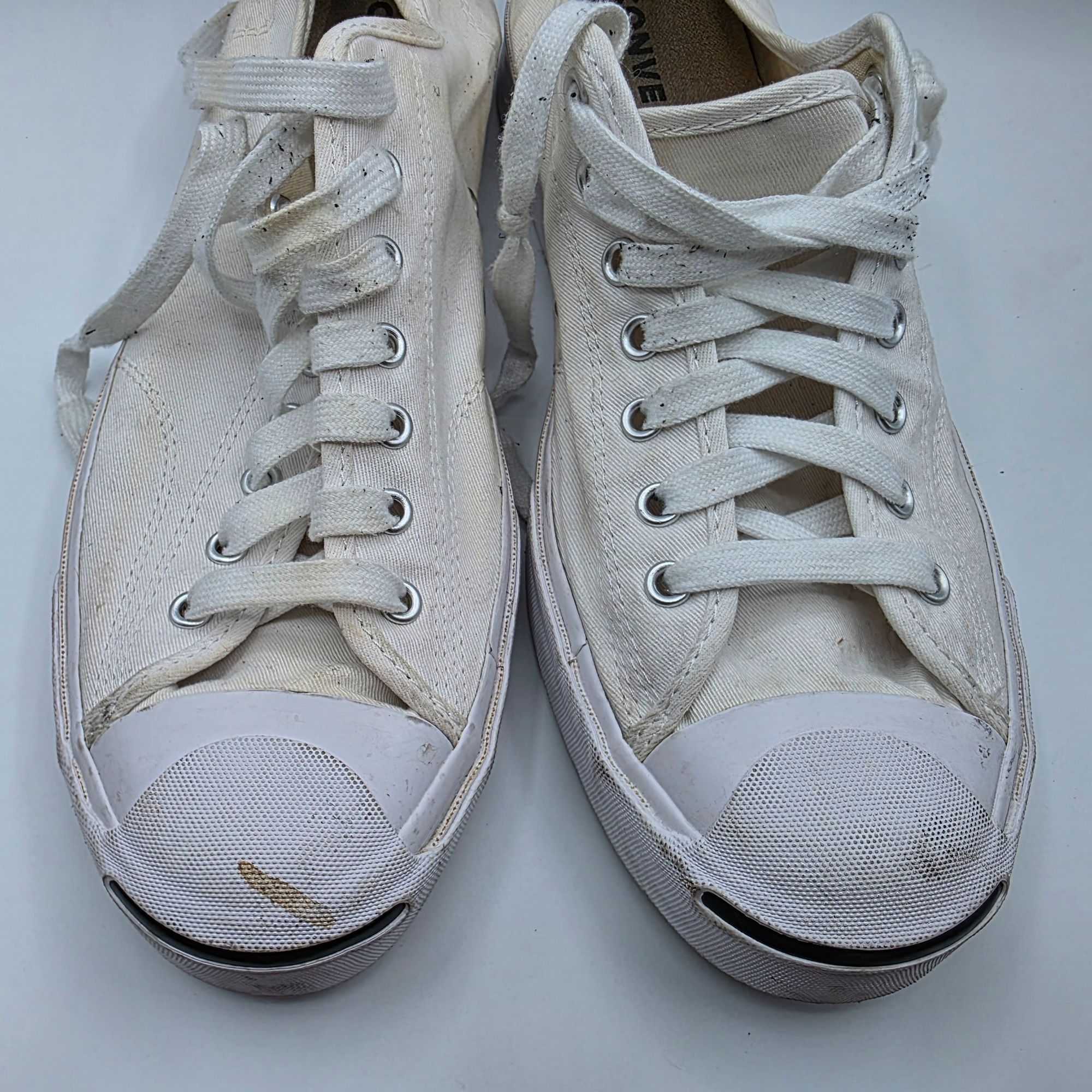 Converse Converse Jack Purcell Ox Mens Size 11.5 White Sneaker Shoes Size US 11.5 / EU 44-45 - 10 Thumbnail