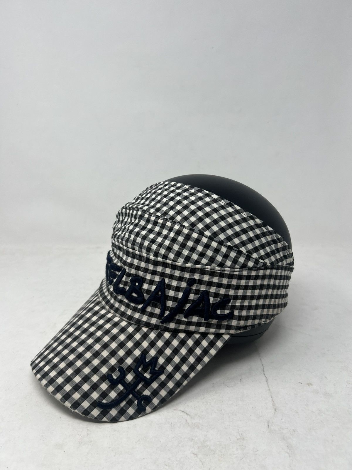 Jean Charles De Castelbajac Jean Charles de Castelbajac Gingham Visor Hat Size ONE SIZE - 1 Thumbnail