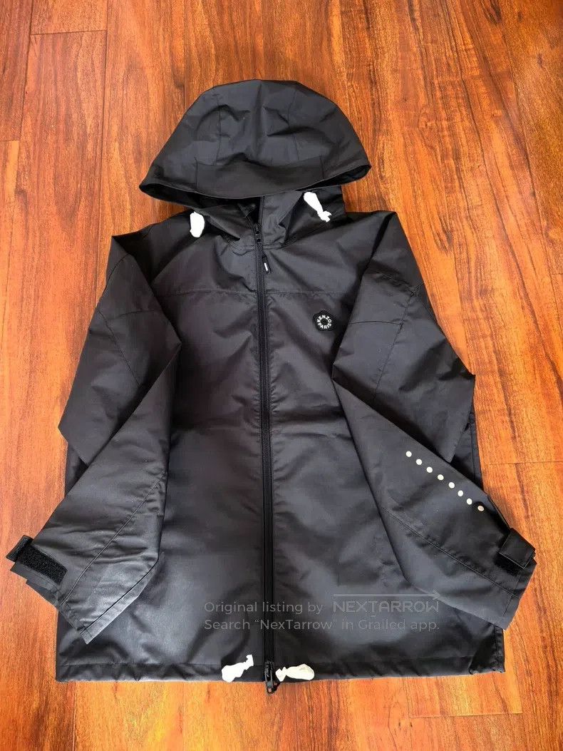 Kenzo Kenzo FW24 Solid Color Hooded Zip-Up Jacket - Black Size US S / EU 44-46 / 1 - 3 Thumbnail