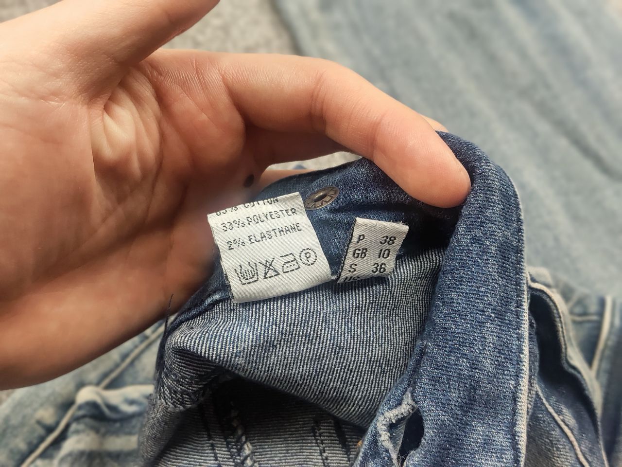 Le Grande Bleu (L.G.B.) GR Vintage Faded Y2K lGB Y2K Opium Style Cargo Flared Jeans Size 30" / US 8 / IT 44 - 18 Thumbnail