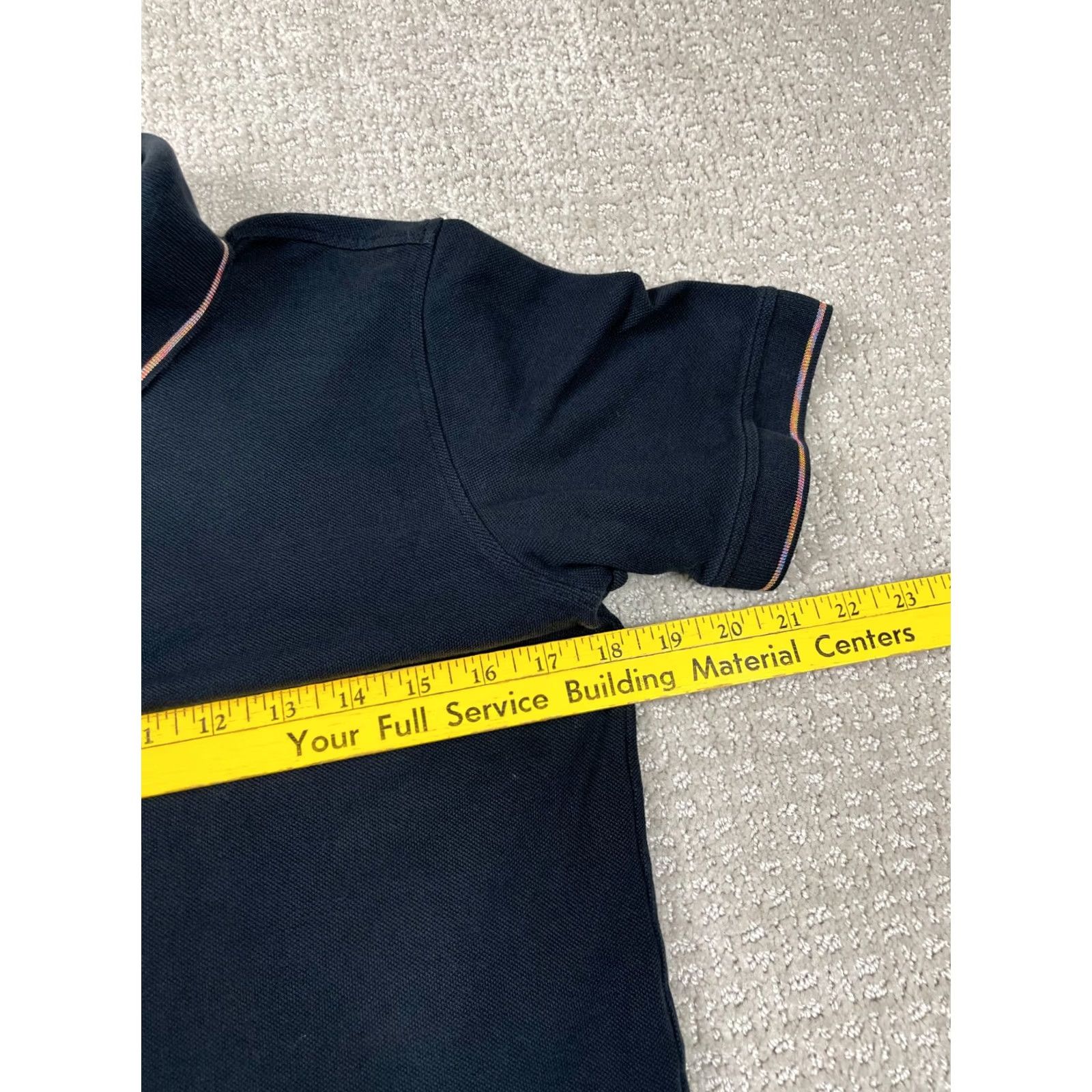 Robert Graham Robert Graham Polo Shirt Mens XS Classic Fit Black Pique Short Sleeve Preppy Size US XS / EU 42 / 0 - 3 Thumbnail