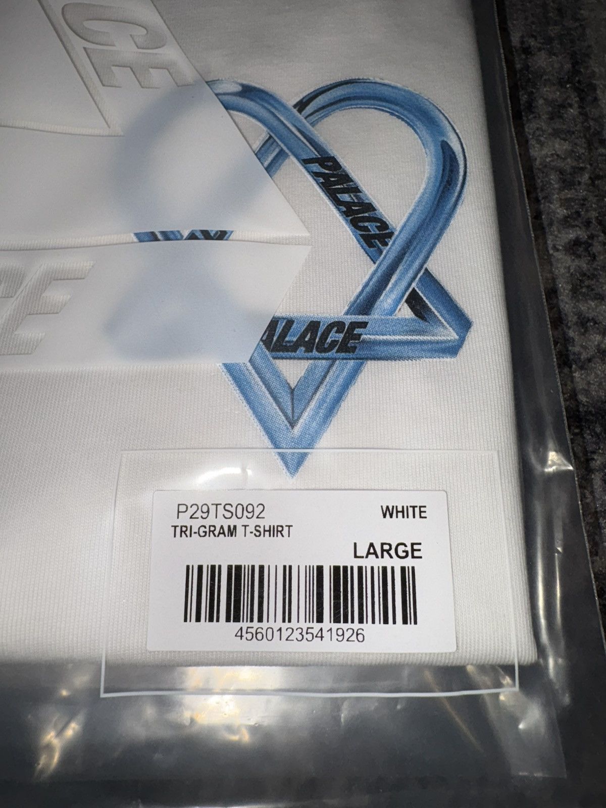 Palace Palace Tri Gram T-Shirt White Size US L / EU 52-54 / 3 - 4 Thumbnail