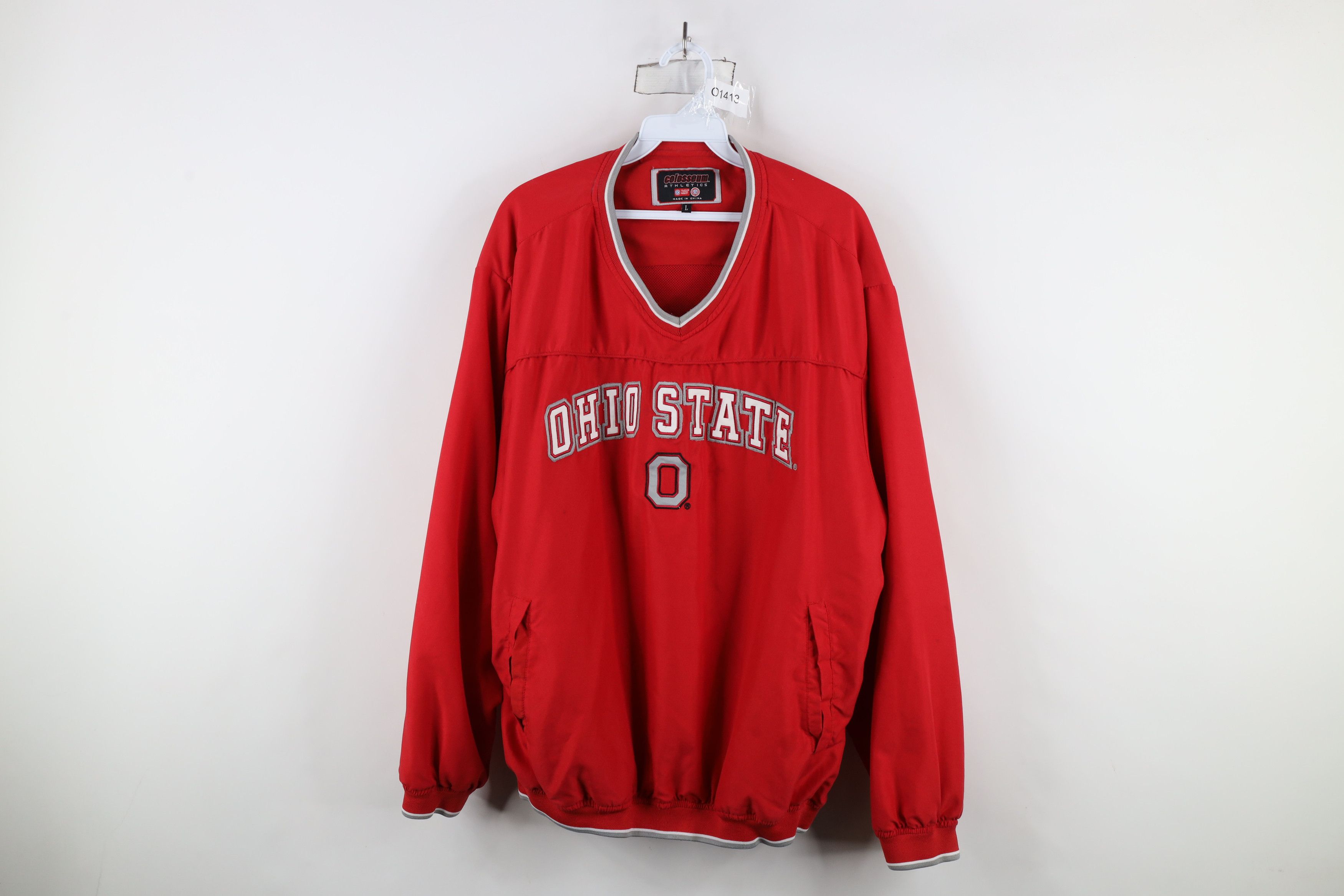 Vintage Vintage 90s State University Pullover Windbreaker Jacket Size US L / EU 52-54 / 3 - 1 Thumbnail
