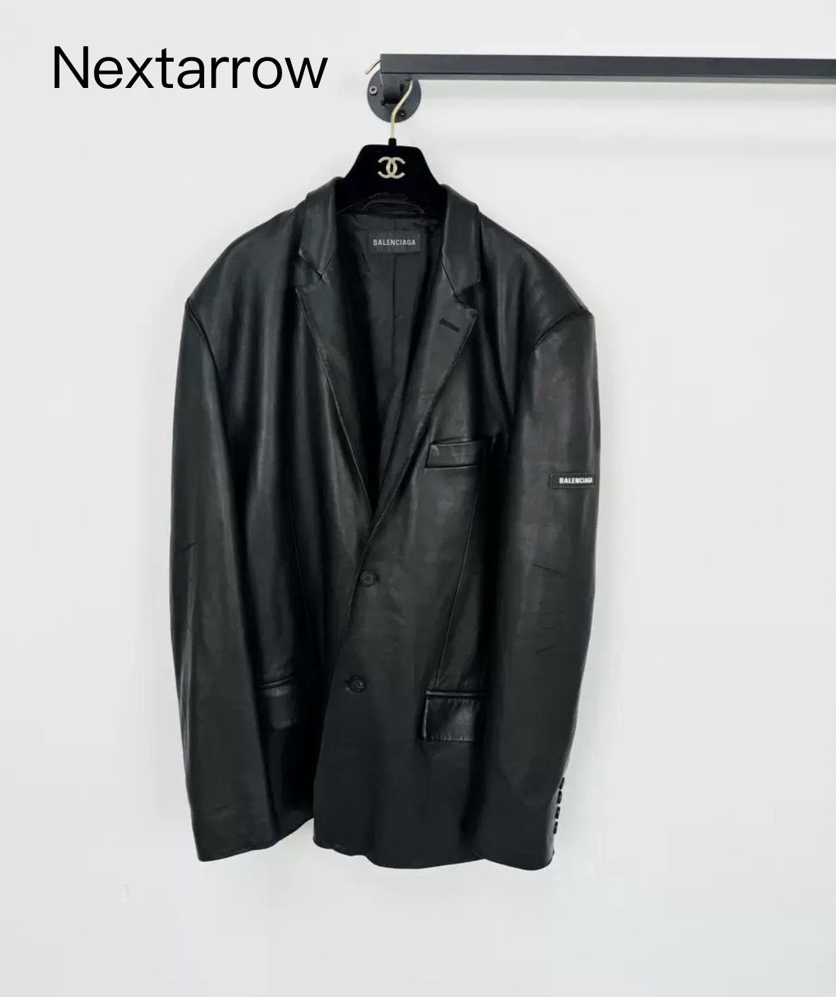 Balenciaga Balenciaga makes vintage leather jacket Size US S / EU 44-46 / 1 - 1 Thumbnail