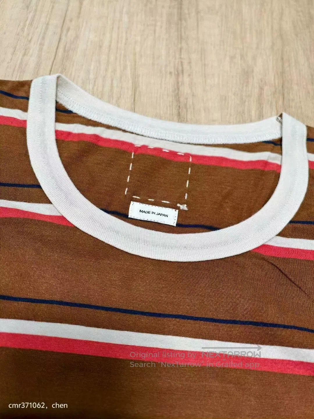 Visvim visvim 19AW Border A-Liner S/S Tee. Size US XL / EU 56 / 4 - 4 Thumbnail