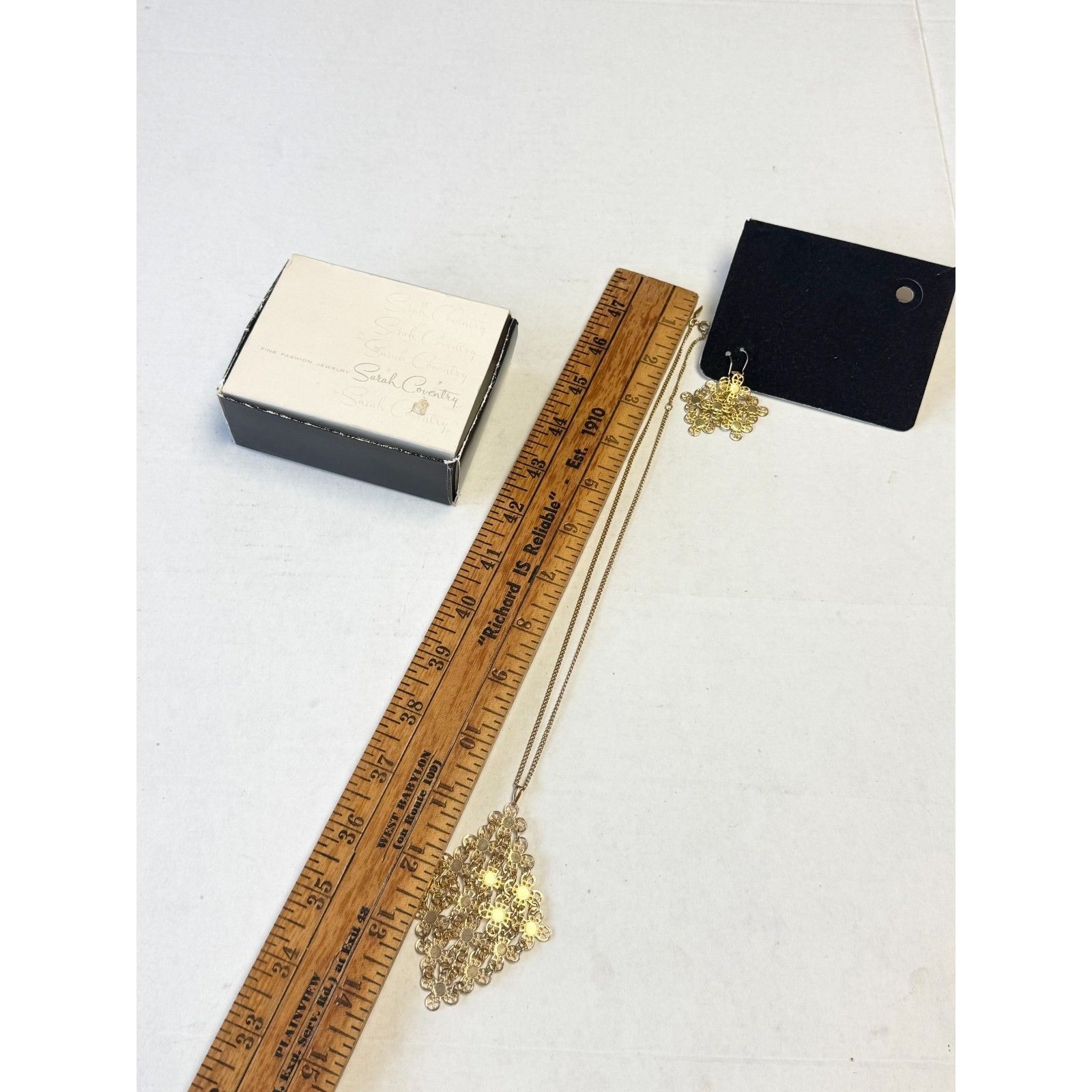 Vintage Vintage Sarah Coventry necklace & earrings set in box Size ONE SIZE - 5 Thumbnail