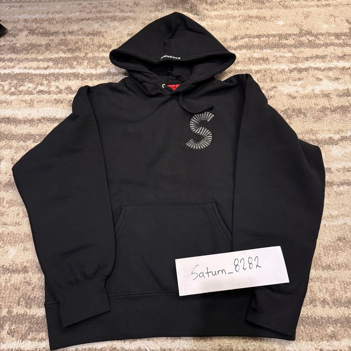 Supreme s best sale logo hoodie fw20