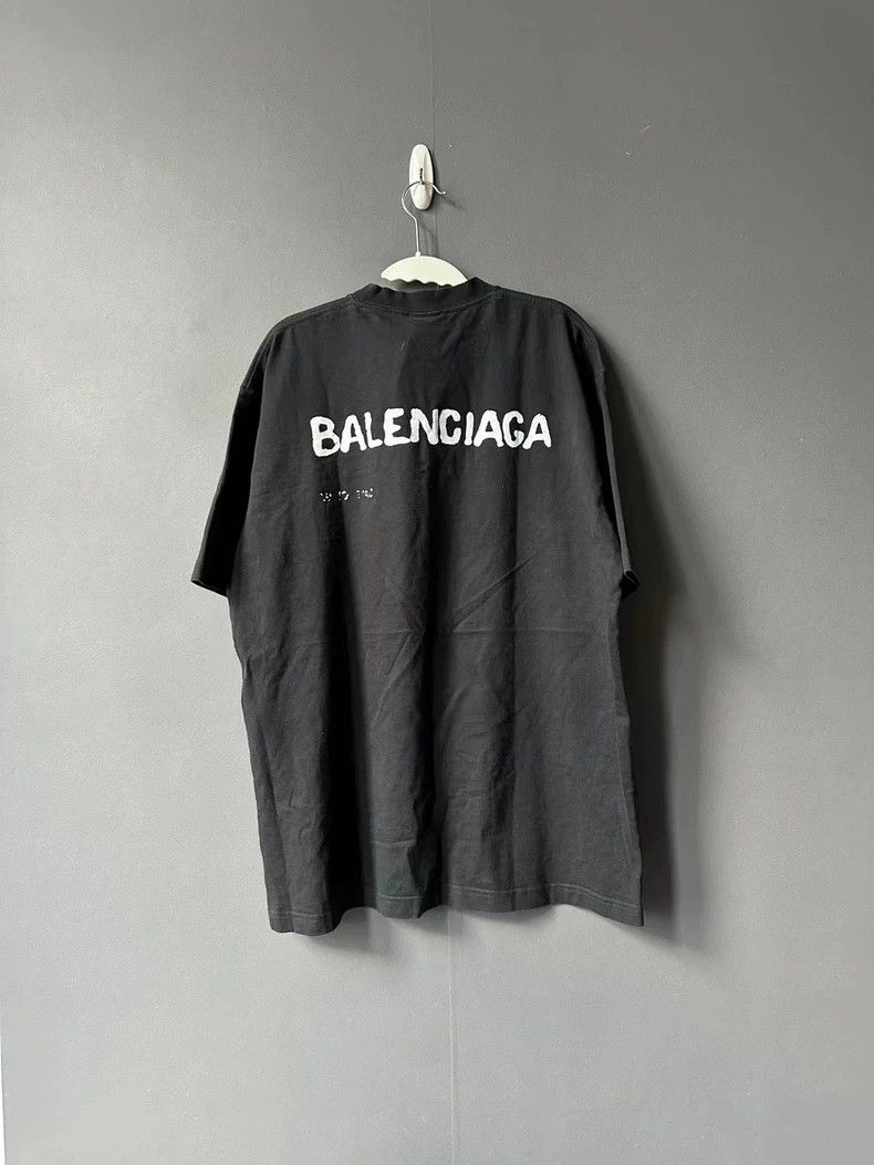 Balenciaga Balenciaga Graffiti Shadow Short Sleeve 2503-Nextarrow Size US XS / EU 42 / 0 - 2 Thumbnail