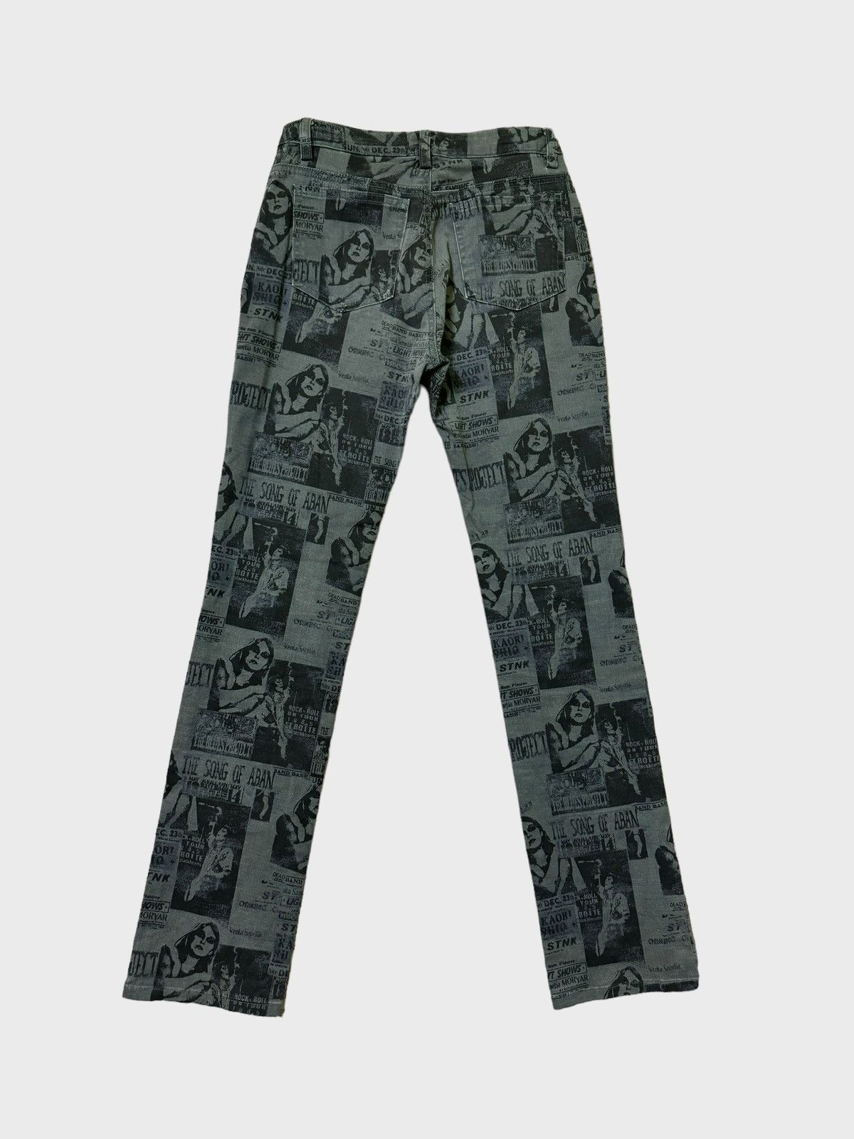 Hysteric Glamour × Japanese Brand Et-Botte sexy Girl The Song of Aban Overprint Pant Size 24" / US 00 / IT 34 - 7 Thumbnail