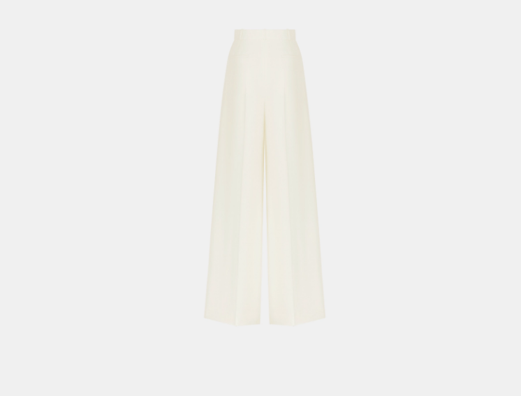 Dior o1w1db10925 441P68 Pant in Ecru Size 25" / US 0 / IT 36 - 1 Thumbnail