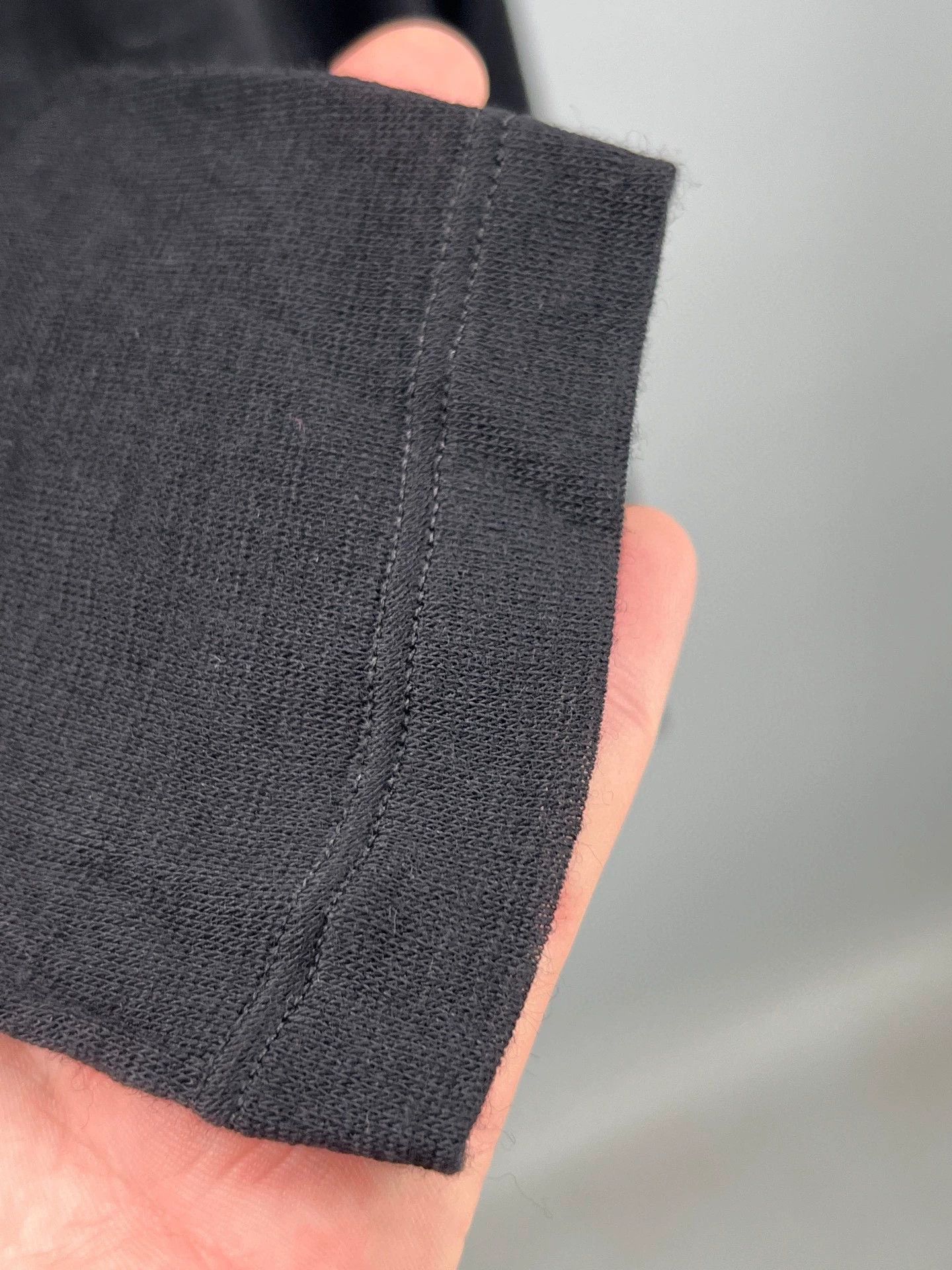 Yves Saint Laurent black wool blend mock neck sweater Size US XL / EU 56 / 4 - 4 Thumbnail