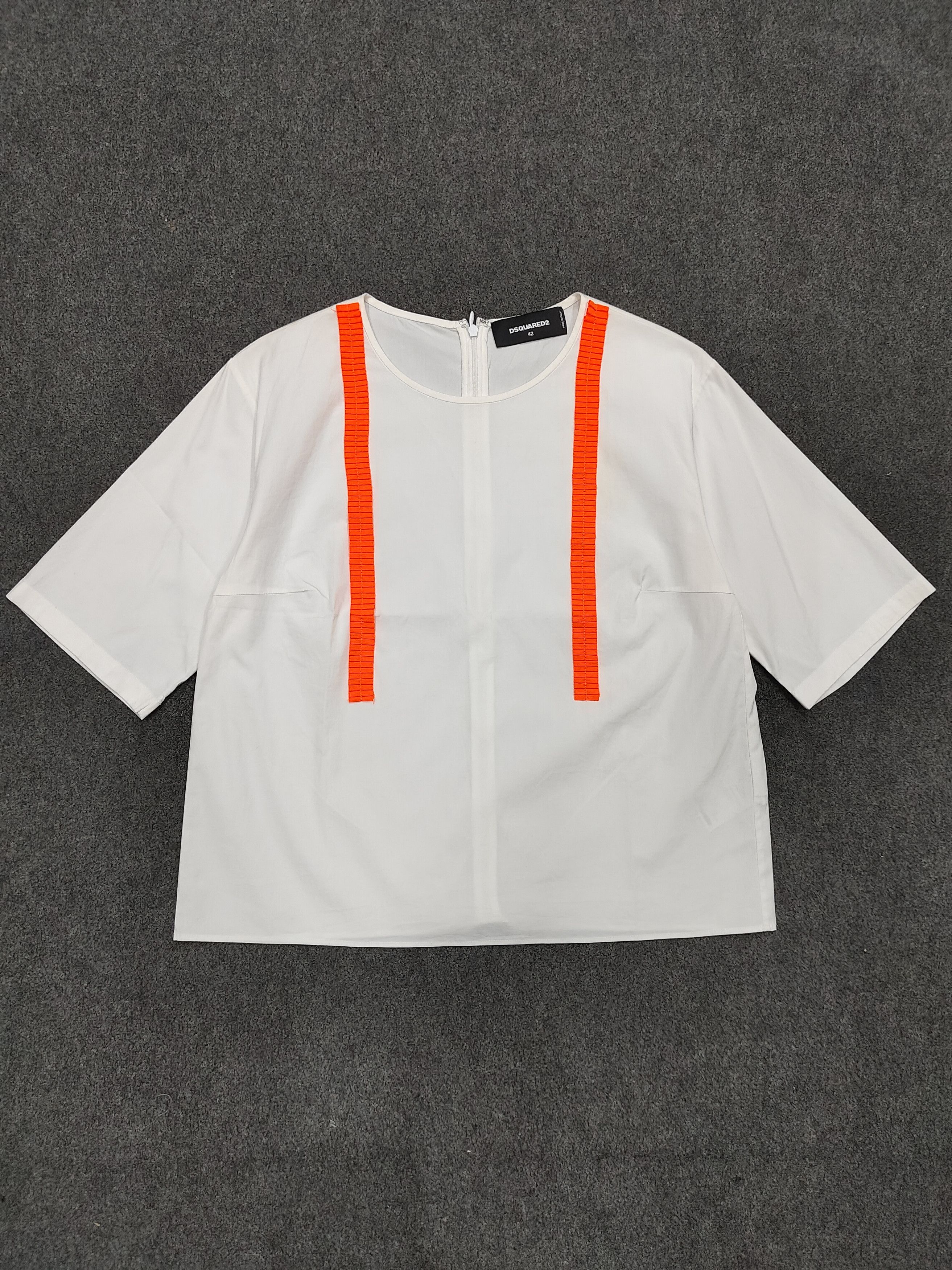 Dsquared2 DOPE💥Dsquared2 Cropped Short Sleeve Size L / US 10 / IT 46 - 4 Thumbnail