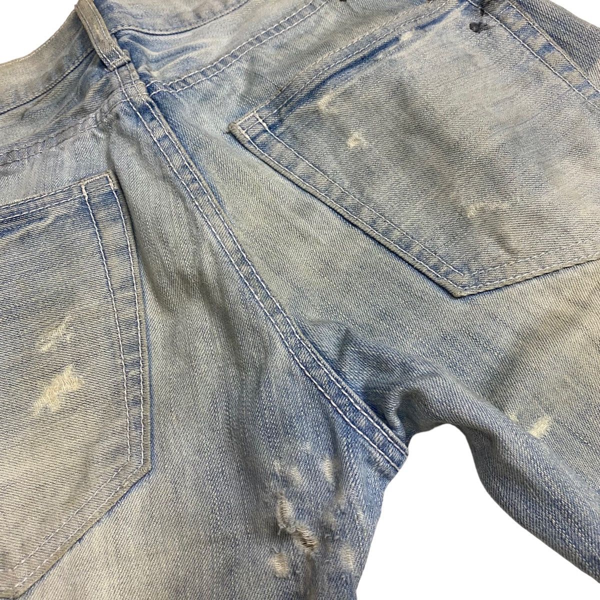 Japanese Brand × semanticdesign Semantic Design Punk style distressed denim Size US 30 / EU 46 - 9 Thumbnail