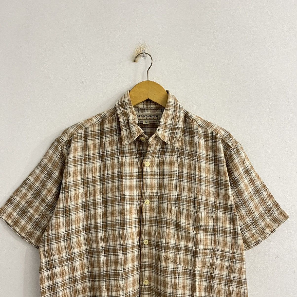 Japanese Brand Mrklove And Nature Plaid Button Up Shirt Size US M / EU 48-50 / 2 - 2 Thumbnail