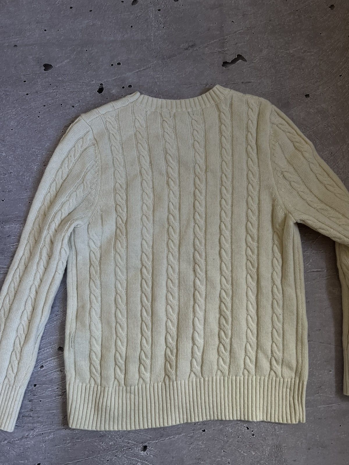 Polo Ralph Lauren Rare Cable Knit Sweater Polo Ralph Lauren M Size US M / EU 48-50 / 2 - 8 Thumbnail