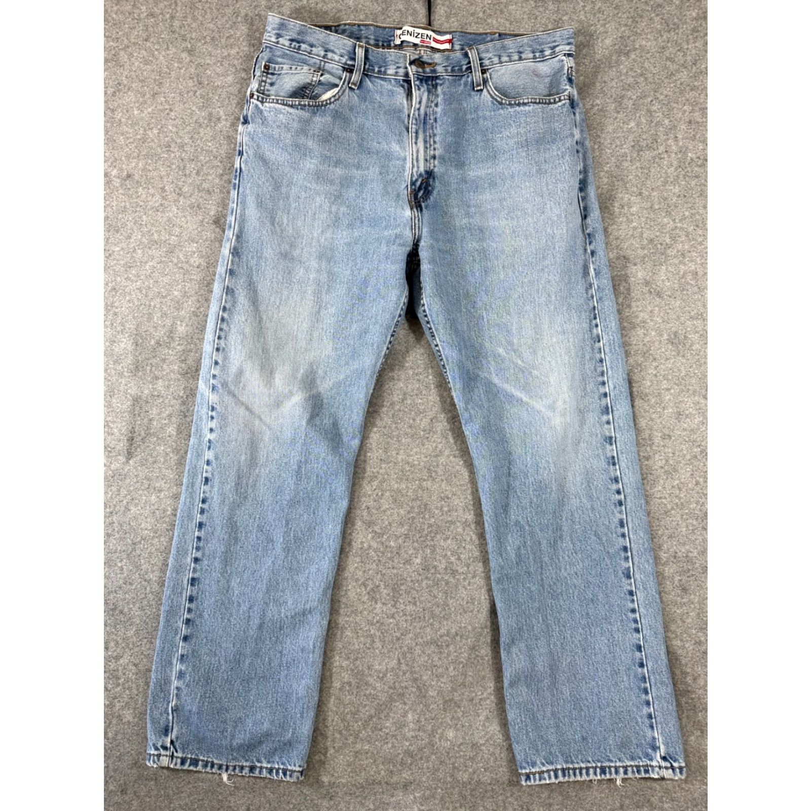 Levi's Levi's Jeans Mens 40x32 Blue Denim 236 Regular Fit Straight Leg 5-Pocket Design Pockets Size US 40 / EU 56 - 3 Thumbnail