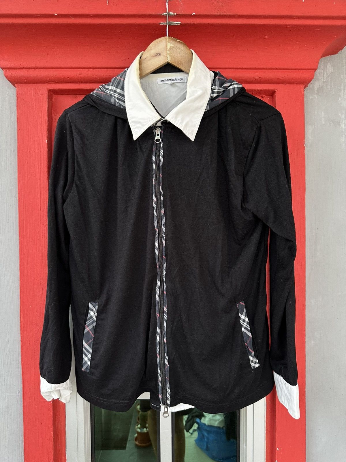 semanticdesign Sematicdesign Hoodie Shirt Distressed Size US M / EU 48-50 / 2 - 2 Thumbnail