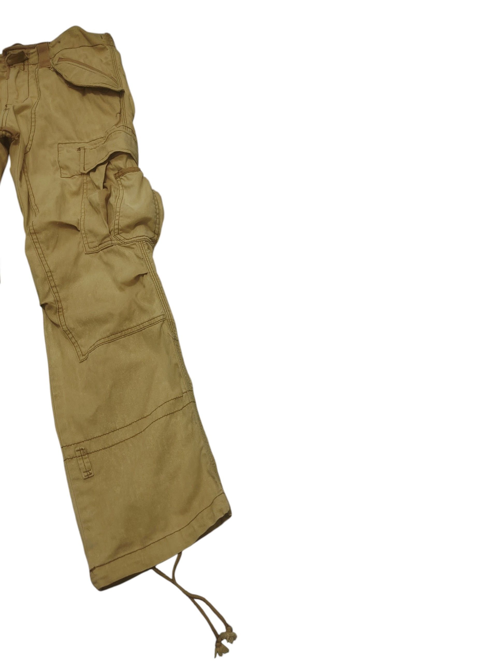 Polo Ralph Lauren Vtg Polo RL Multipocket distressed Bleachers Cargo Pants Size US 32 / EU 48 - 3 Thumbnail