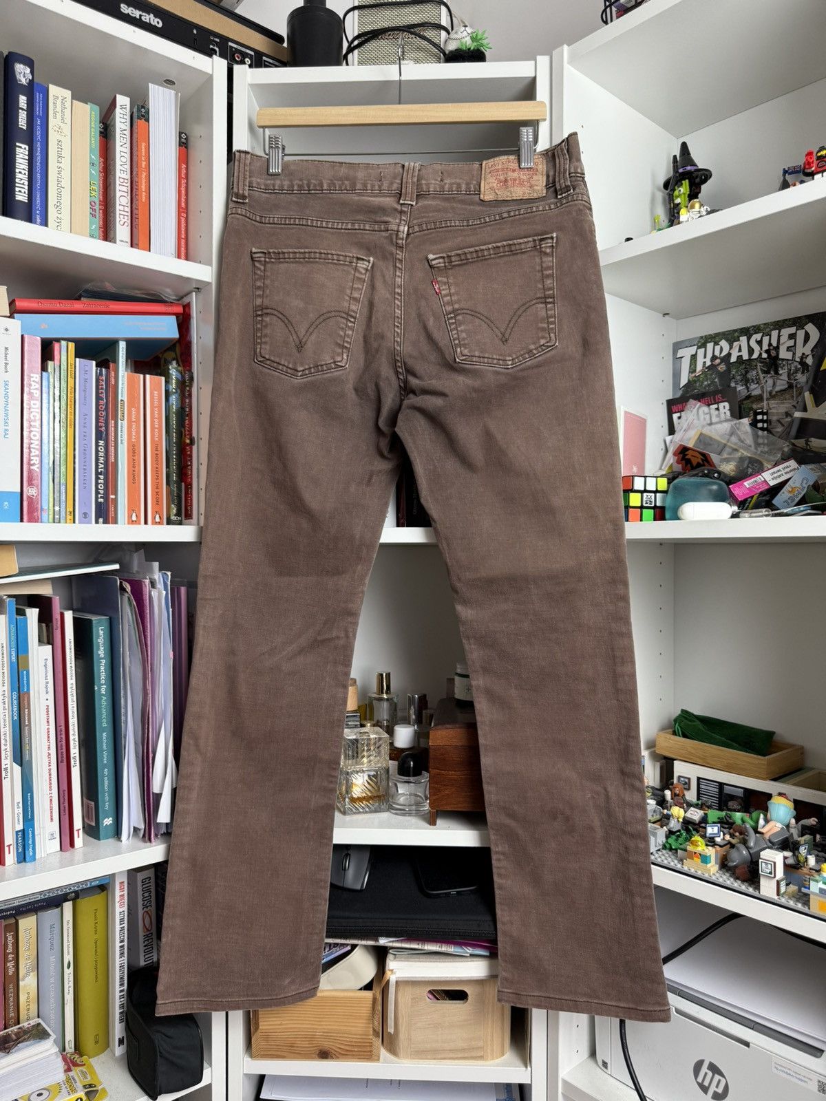 Levi's × Vintage Vintage Levis 511 brown denim jeans pants 34x34 casual skate Size US 34 / EU 50 - 1 Thumbnail