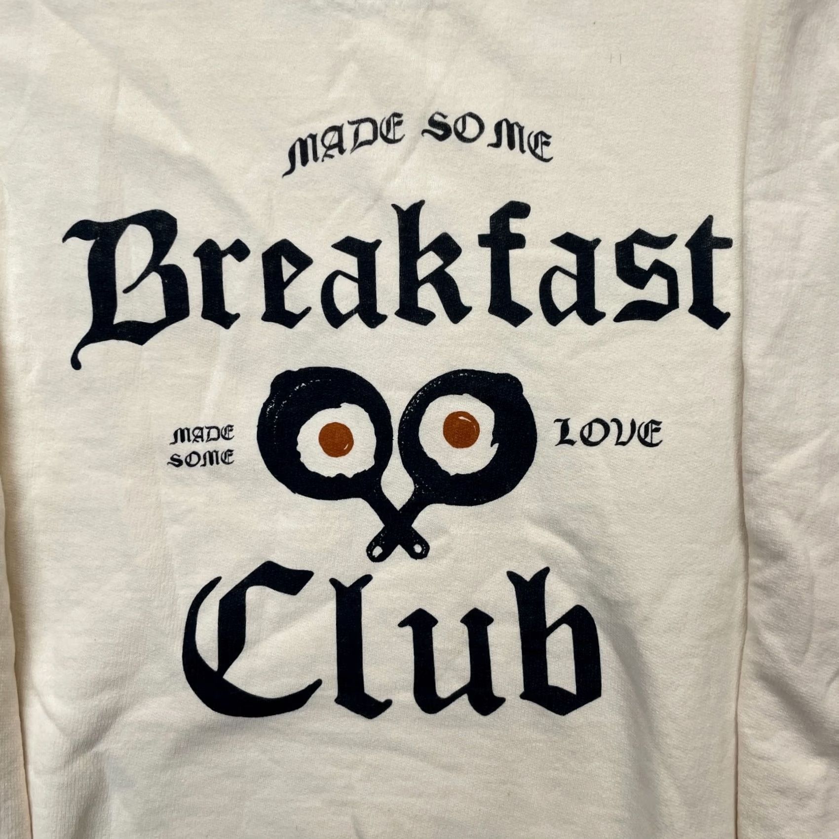 Vintage Kacey Musgraves Sweatshirt Womens Small Beige Breakfast Club Graphic Print Lined Sweatshirt Size S / US 4 / IT 40 - 4 Thumbnail