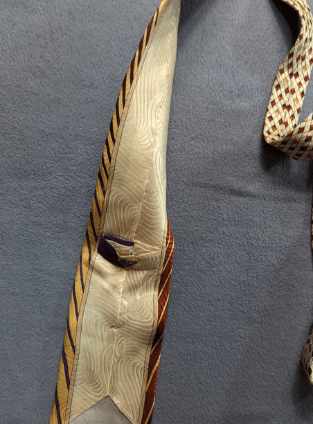 Vitaliano Vintage Vitaliano Pancaldi Italy silk neck tie Size ONE SIZE - 8 Thumbnail