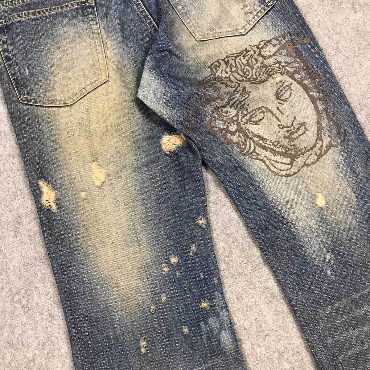 If Six Was Nine × PPFM × Tornado Mart FLARE PPFM JAPAN BOOT CUT DENIM PANTS Size US 32 / EU 48 - 14 Thumbnail