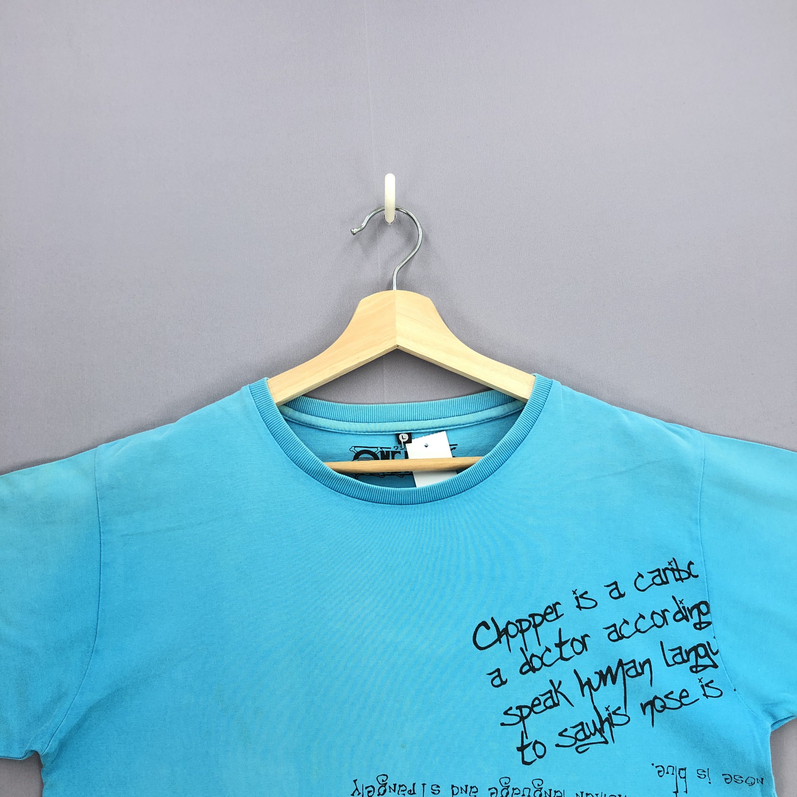 Japanese Brand Vintage One Piece Chopper T Shirt Japanese Anime Cartoon Tee Size US M / EU 48-50 / 2 - 4 Thumbnail