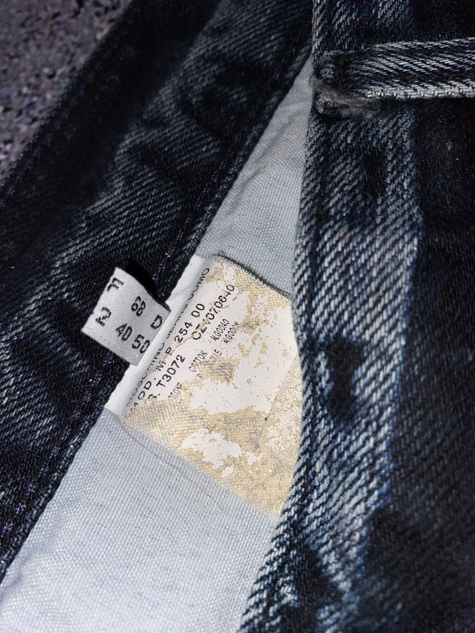 Japanese Brand Vintage Moschino Peace Love Flared Denim Jeans Pants Pants Size US 34 / EU 50 - 6 Thumbnail