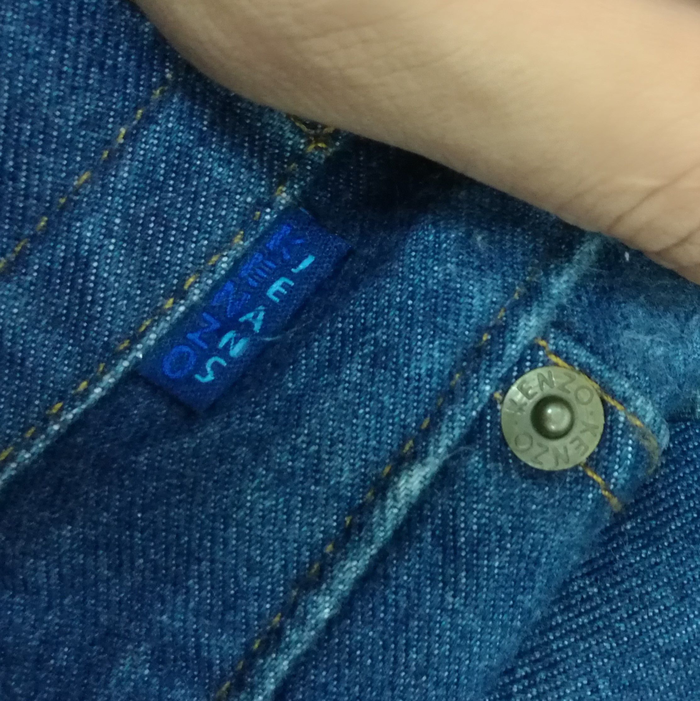 Kenzo Vintage Kenzo Jeans Indigo Blue Denim Size US 30 / EU 46 - 12 Thumbnail
