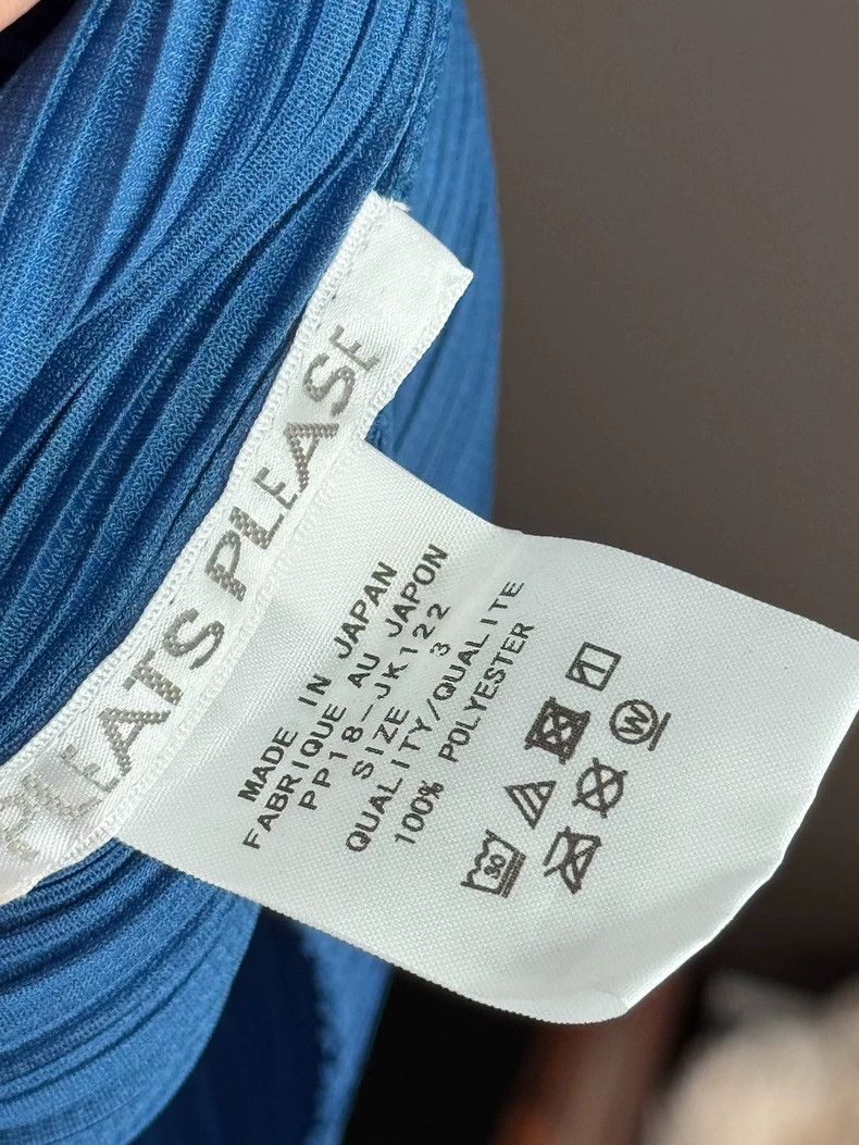 Issey Miyake Issey Miyake Blue pleated vest Size L / US 10 / IT 46 - 3 Thumbnail