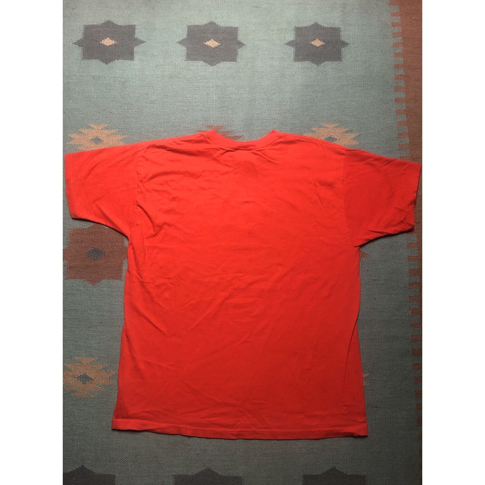 Vintage VINTAGE 90s T Shirt Atlanta Property Of Athletic Department NOS FOTL XL Shirt Men Orange 90s Athletic G3 Size US XL / EU 56 / 4 - 5 Thumbnail