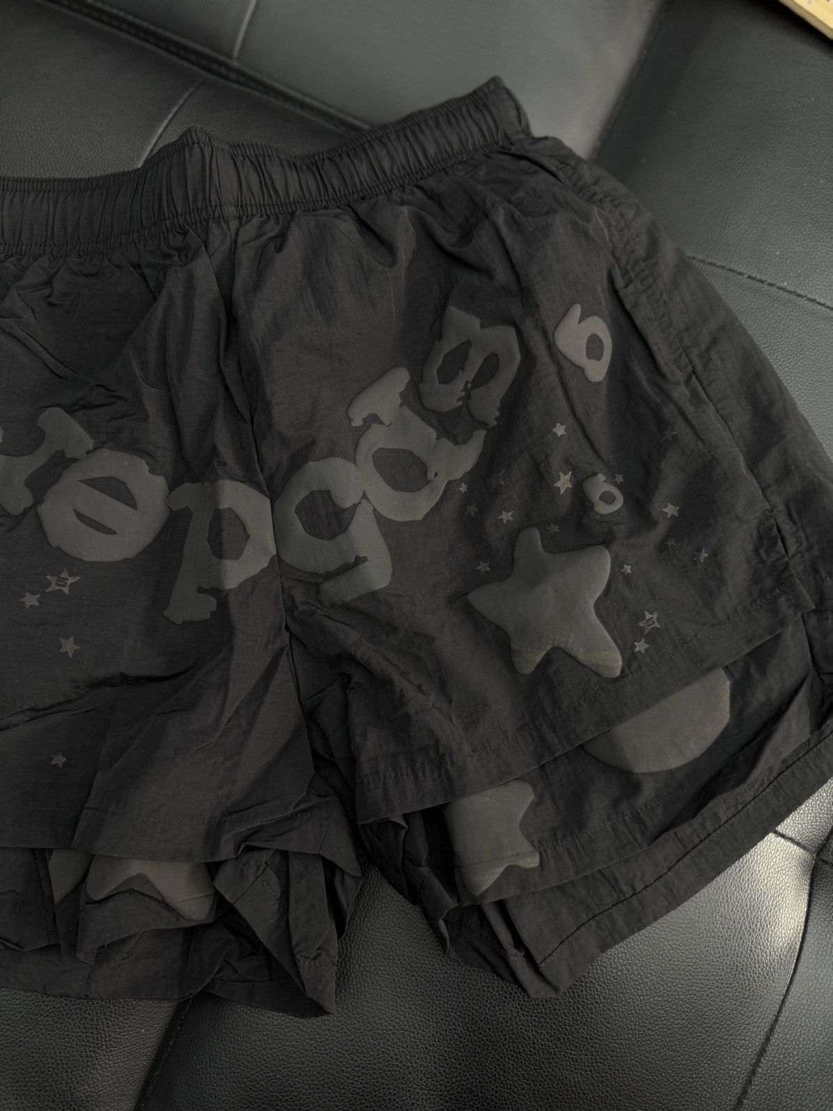 Sp5der Sp5der Double Layer STAR Shorts Size XS (NEW) Black Size US 28 / EU 44 - 2 Thumbnail