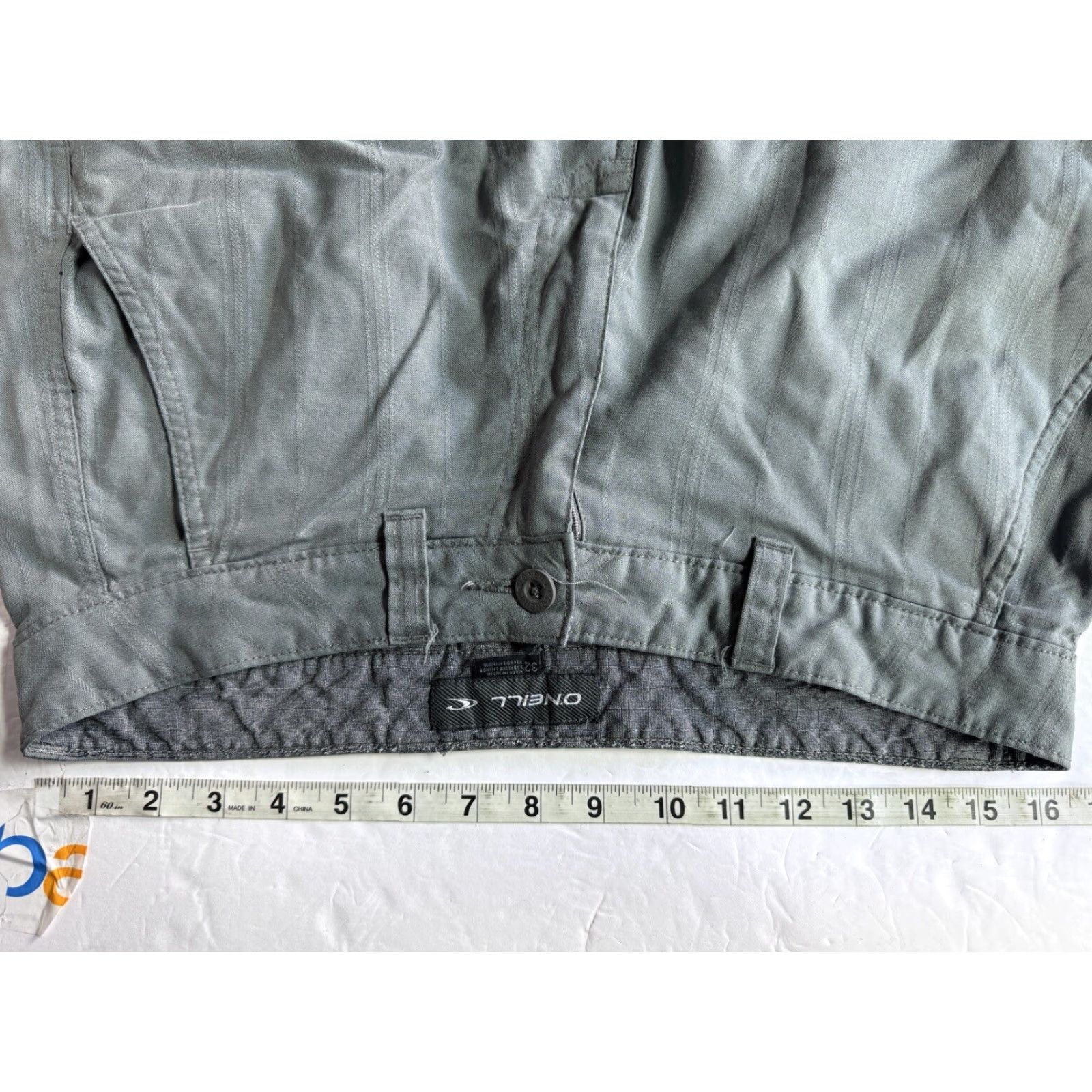 O'Neill O'Neill Shorts Chino Gray Mens Size 32 Size US 32 / EU 48 - 3 Thumbnail