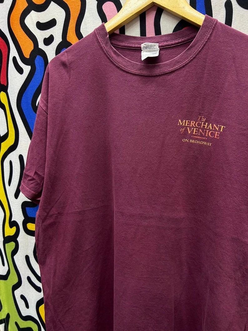 Vintage Vintage 2000s The Merchant of Venice Movie tshirt size L Size US L / EU 52-54 / 3 - 1 Thumbnail