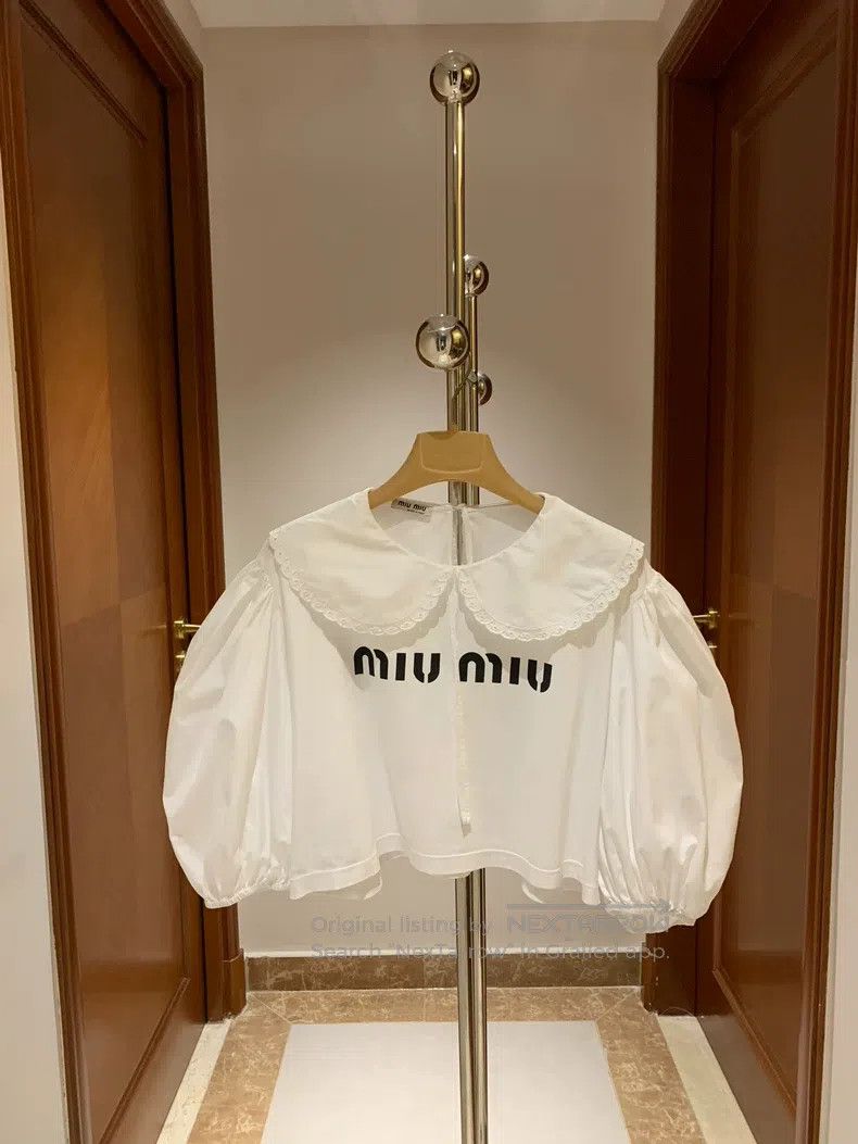 Miu Miu Miu Miu Size M short sleeves Size M / US 6-8 / IT 42-44 - 4 Thumbnail