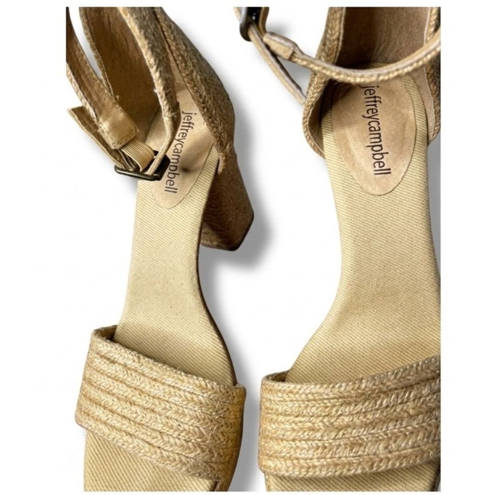 Jeffrey Campbell Jeffrey Campbell Rowboat Block Heel Sandal size 6.5 Size US 6.5 / IT 36.5 - 7 Thumbnail