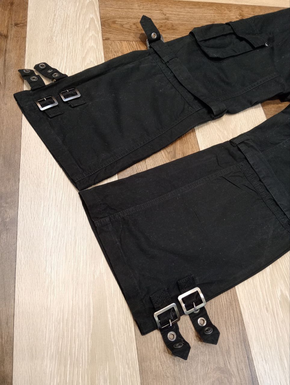 semanticdesign SEMANTIC DESIGN JAPAN BANDAGE PANTS BLACK Size US 32 / EU 48 - 8 Thumbnail