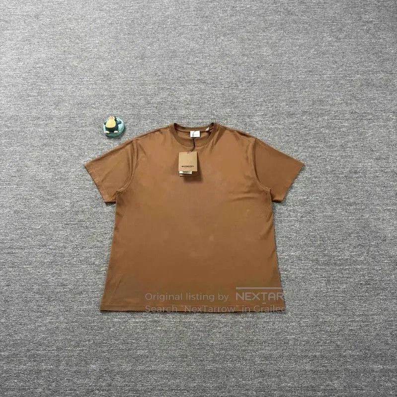 Burberry Brown Cotton Men's T.