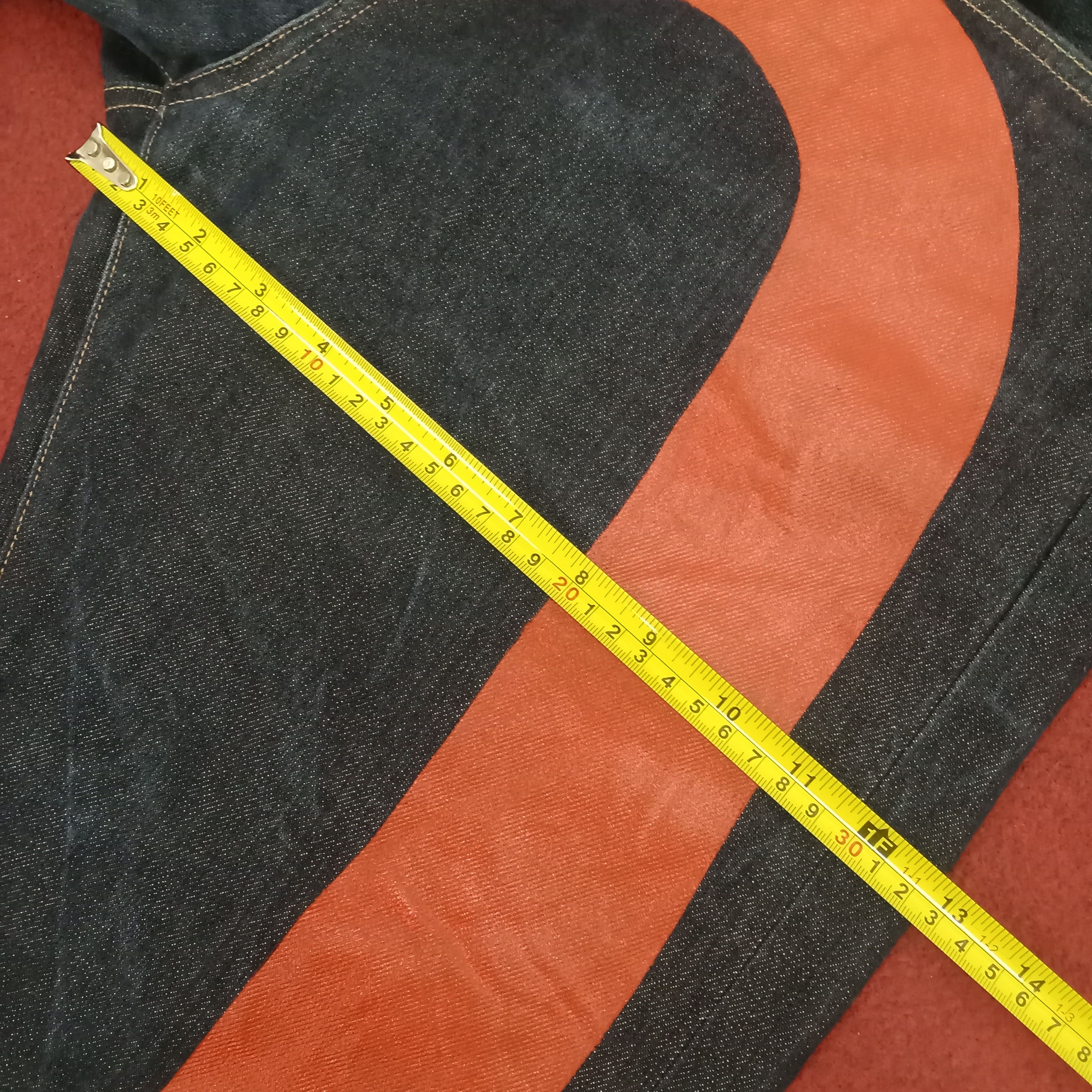 Evisu × Japanese Brand × Vintage Evisu Japanese Streetwear Skater Style Custom Daicock Jeans Size US 32 / EU 48 - 9 Thumbnail