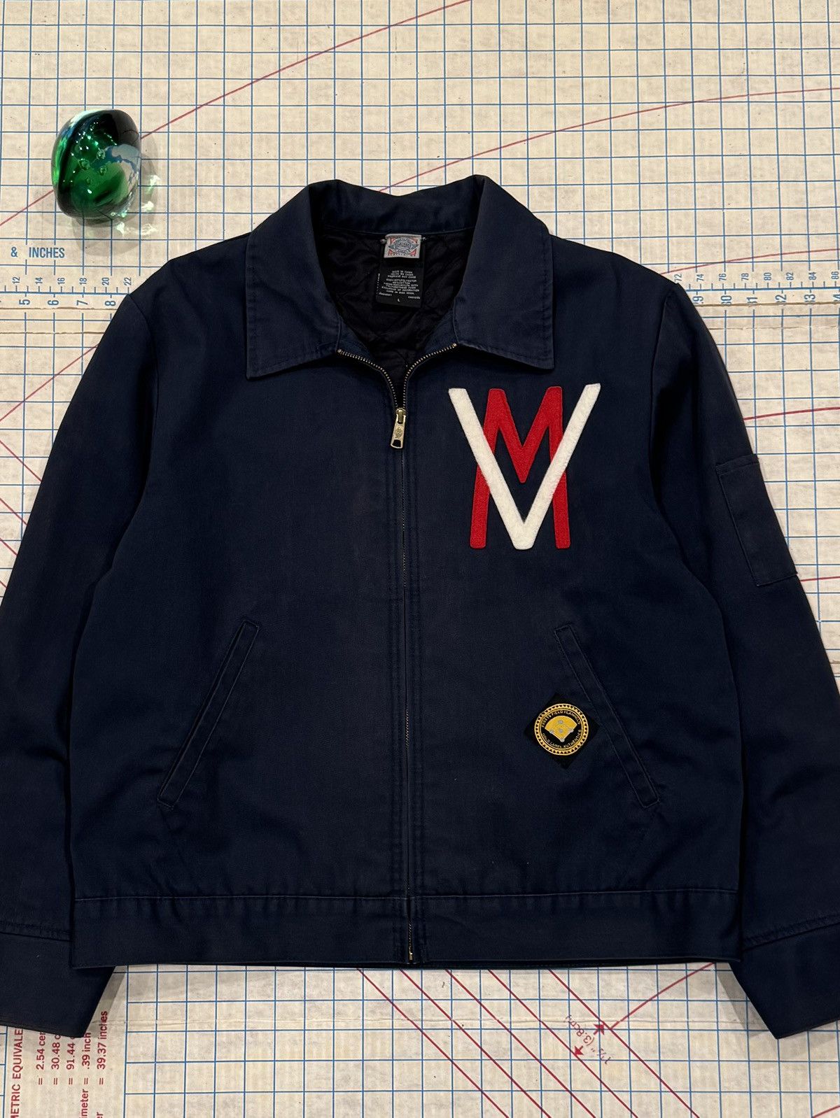 Ebbets Field Flannels Ebbets Field Flannels Vancouver Mounties Full Zip Jacket Lrg Size US L / EU 52-54 / 3 - 2 Thumbnail