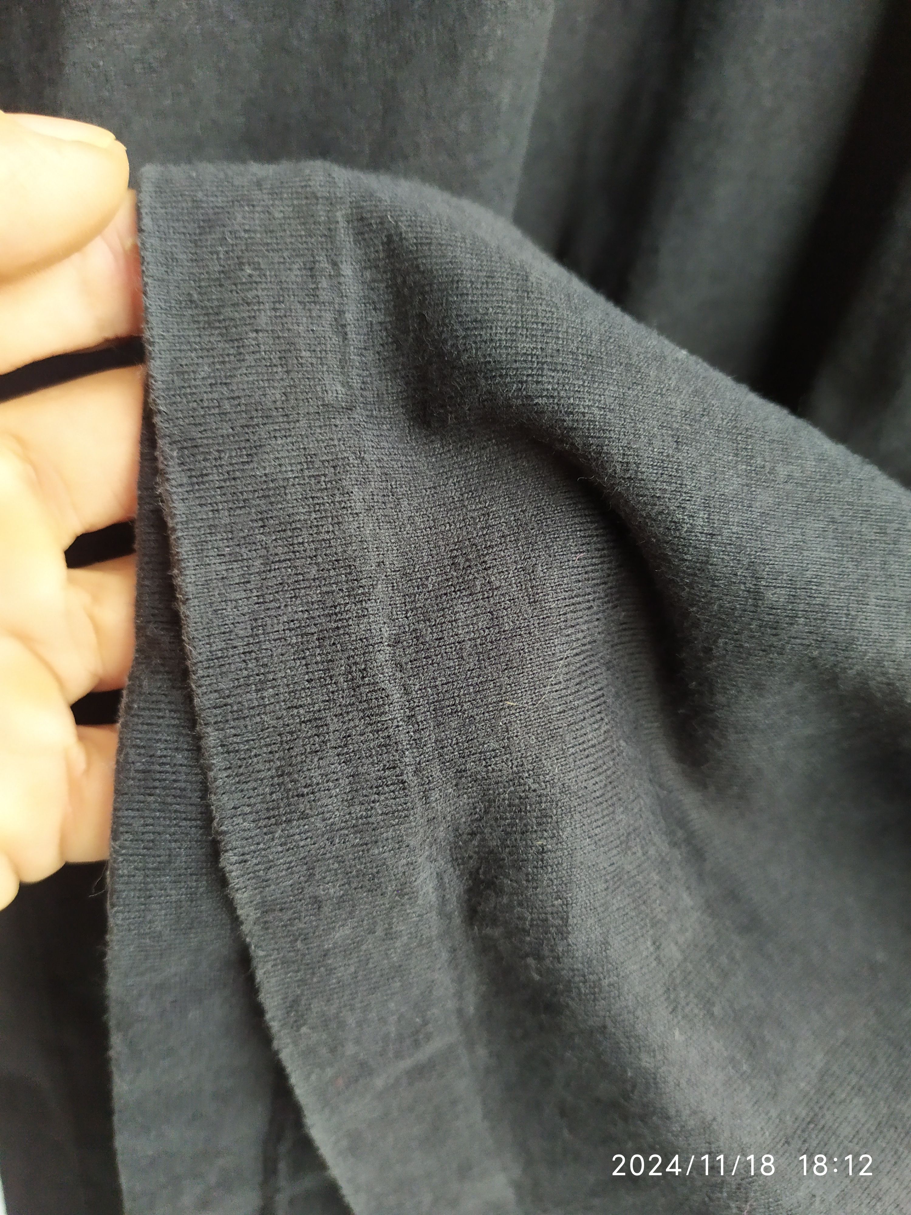 Nike × Vintage Vintage 90’s NIKE AIR LONG SLEEVE COLOUR BLACK Size US XL / EU 56 / 4 - 5 Thumbnail