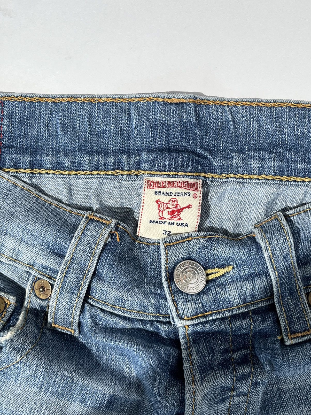 True Religion Vintage True Religion Classic Slim Made in USA Jeans Size US 32 / EU 48 - 6 Thumbnail