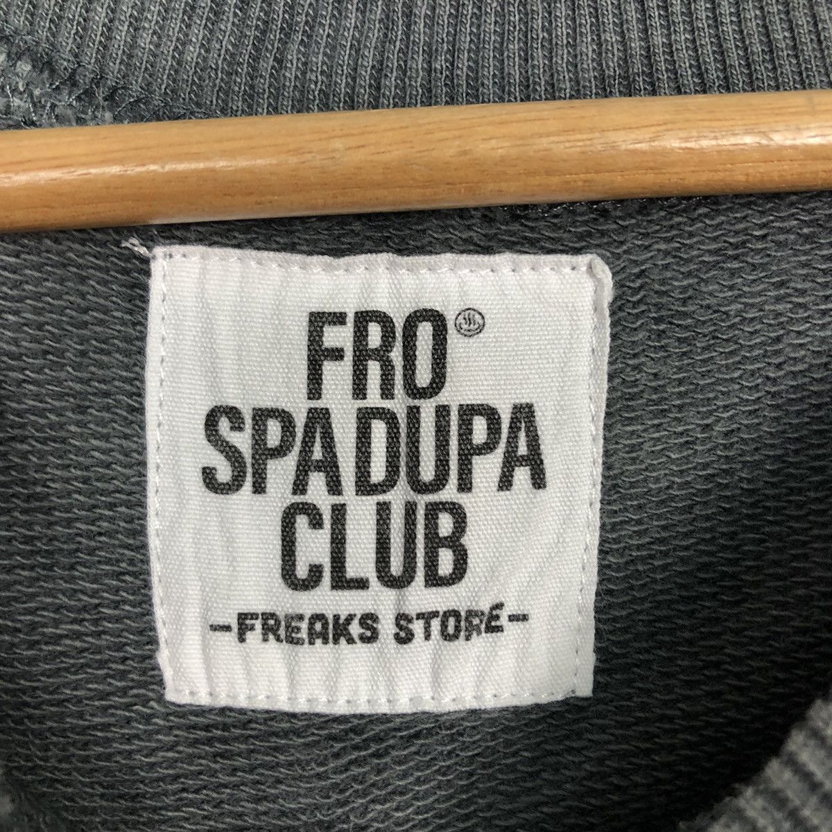 Japanese Brand 📌Vintage Sweatshirt Fro Spaduba Club Big Logo Embroidered Size US L / EU 52-54 / 3 - 15 Thumbnail