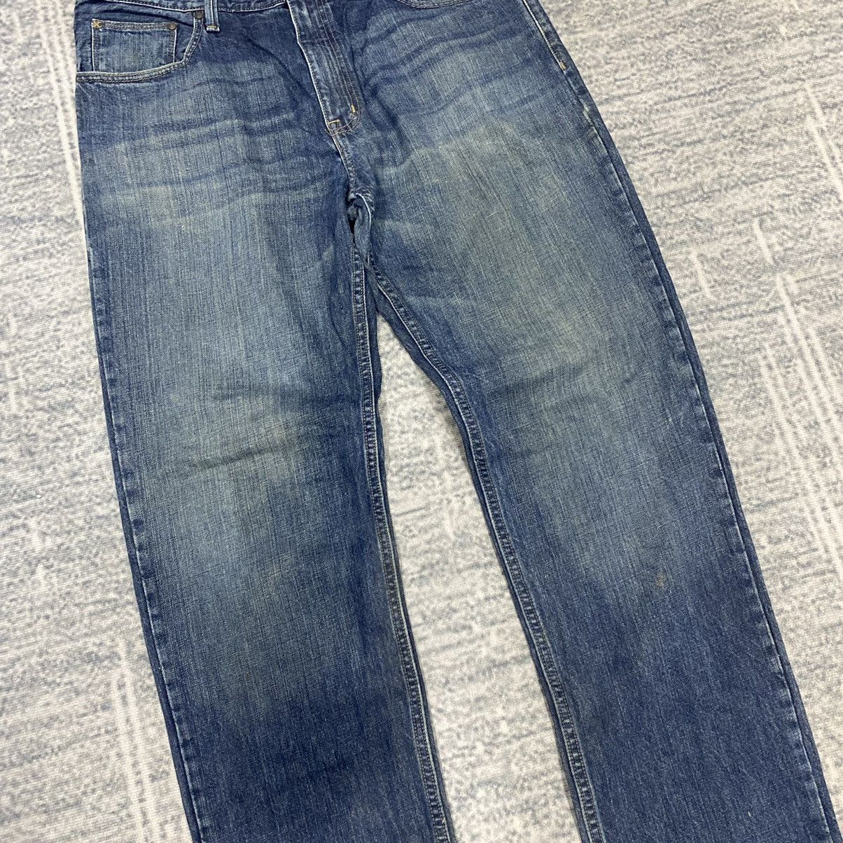 Hysteric Glamour × Japanese Brand × Le Grande Bleu (L.G.B.) Sick☠️ Arizona Mud Wash Relaxed Straight Jeans Denim 90s Size US 38 / EU 54 - 4 Thumbnail