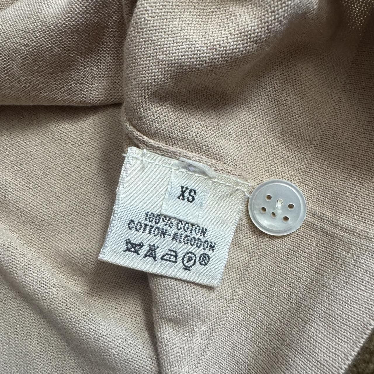 Hermes Hermes Margiela era cream white button up cardigan H button Size XS / US 0-2 / IT 36-38 - 7 Thumbnail