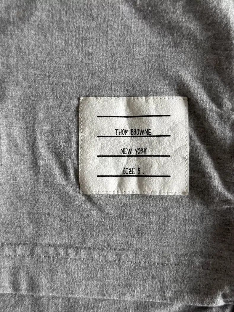 Thom Browne Thom Browne Grey Long Sleeve with Cuffs Size US XXL / EU 58 / 5 - 4 Thumbnail
