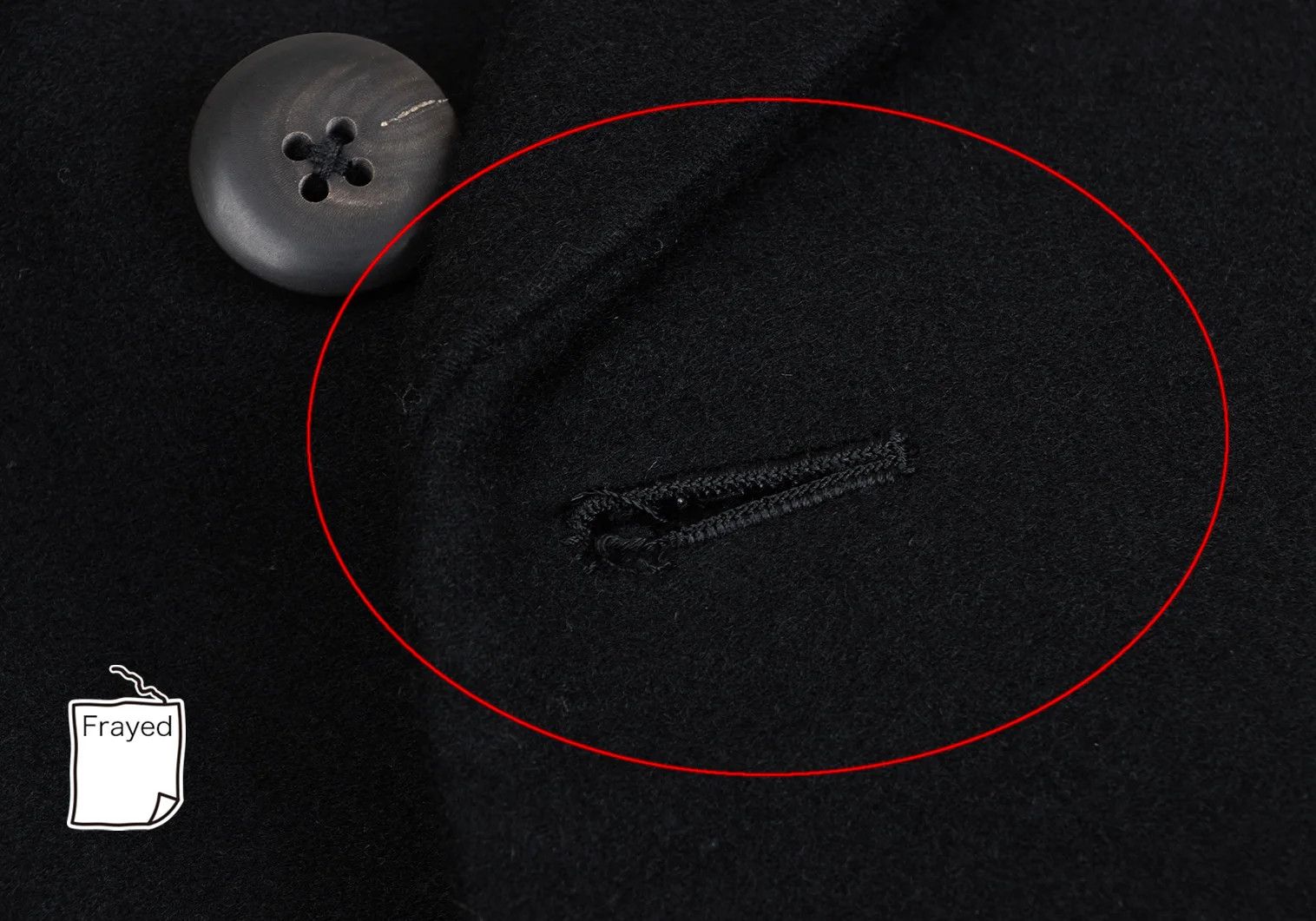 Yohji Yamamoto Yohji Yamamoto Felt Wool Double Jacket Size US S / EU 44-46 / 1 - 13 Thumbnail