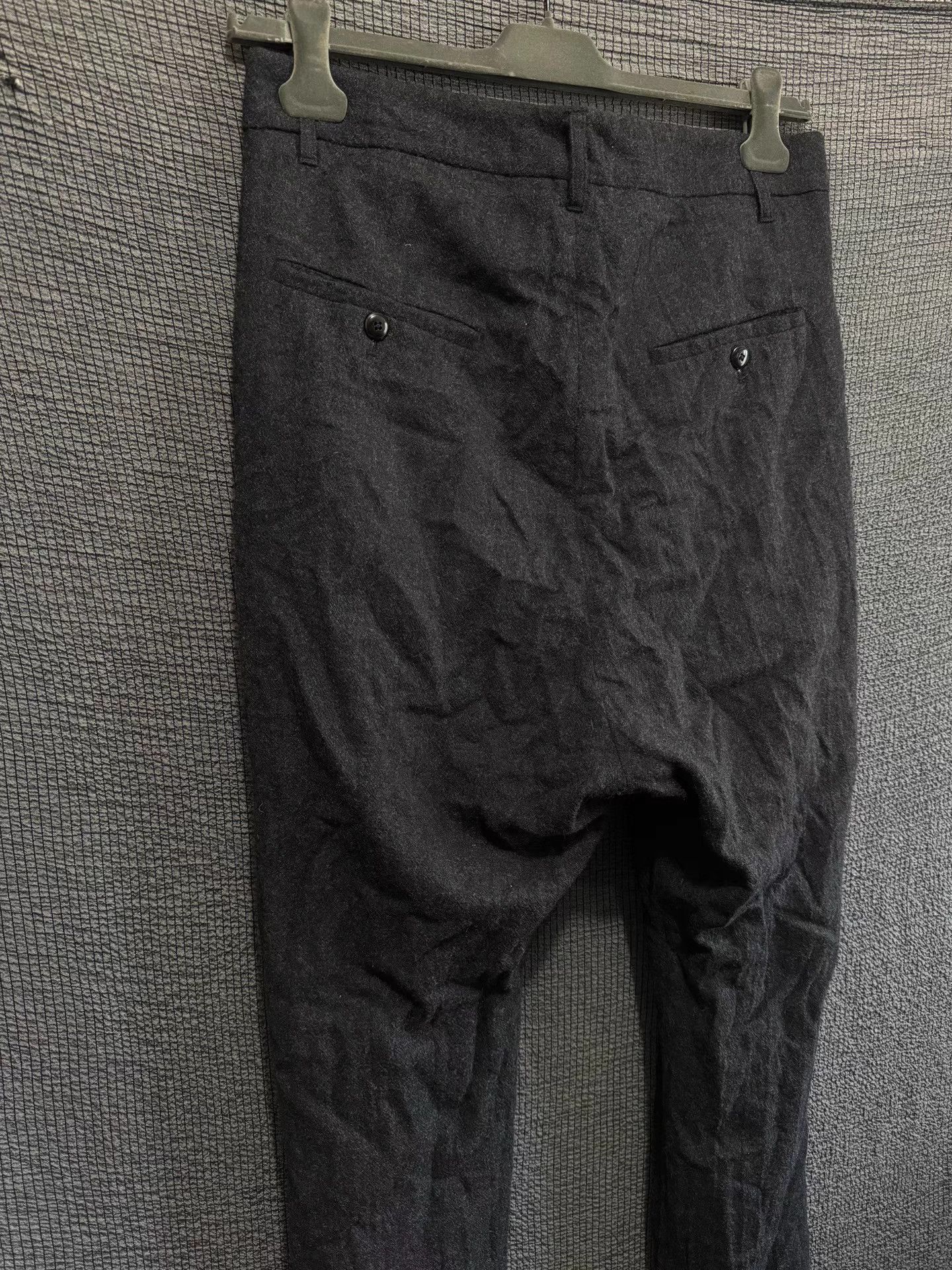 Rick Owens Rick Owens 13FW Mainline wool drop-crotch trousers Size US 30 / EU 46 - 6 Thumbnail